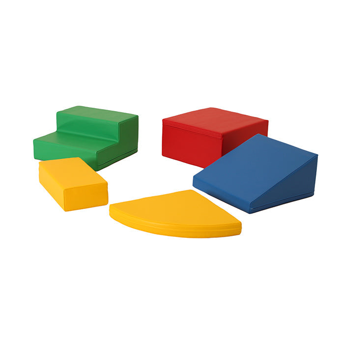 Soft Play Corner Climber Foam Blocks Set for Toddlers - Develops Motor Skills & Coordination