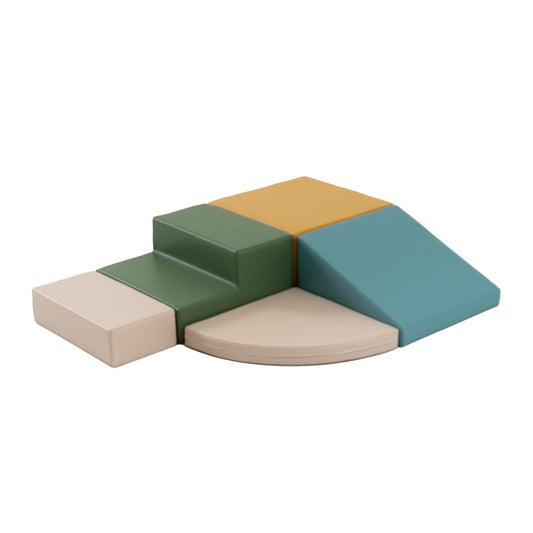 Soft Play Corner Climber Foam Blocks Set for Toddlers - Develops Motor Skills & Coordination